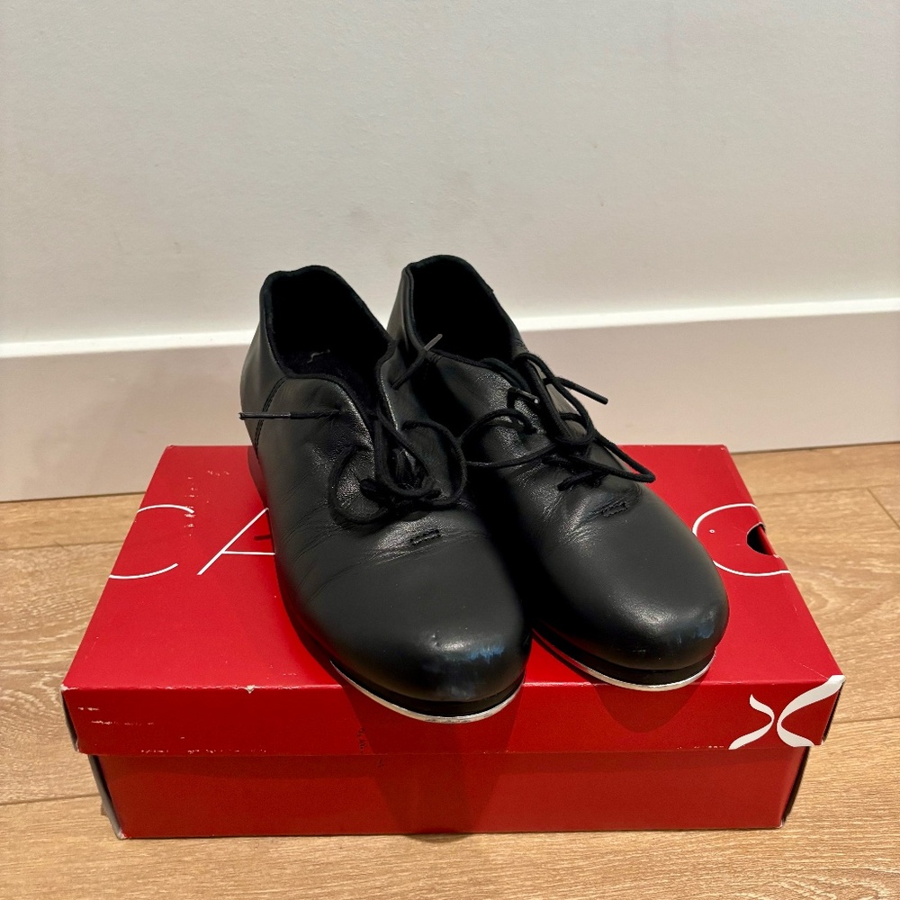 Capezio Cadence CG19 Tap Shoes - Black - Men’s 8 - With Box